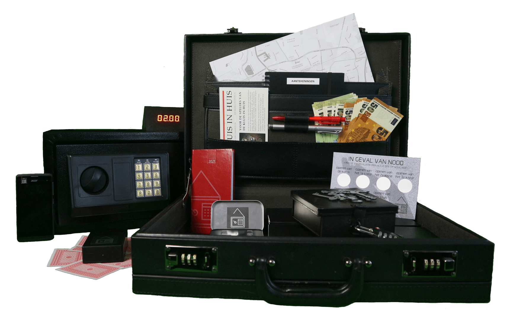 Inhoud box De Kluis in Huis