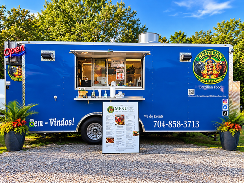 Blue Brazilian Grill Picanha food truck at OTC Food Truck Village