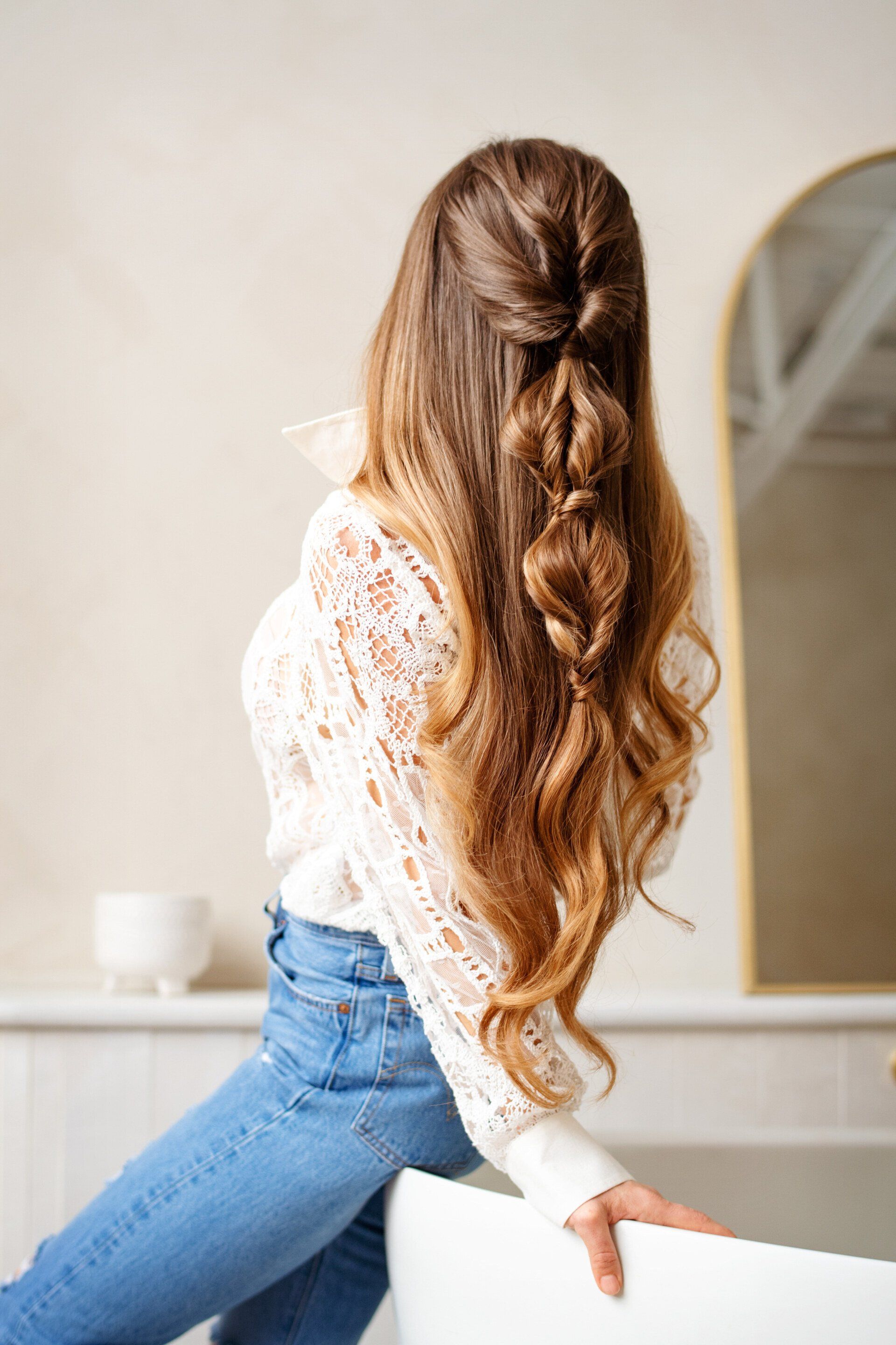 Woman hair style