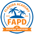 The logo for the florida academy of pediatric dentistry.