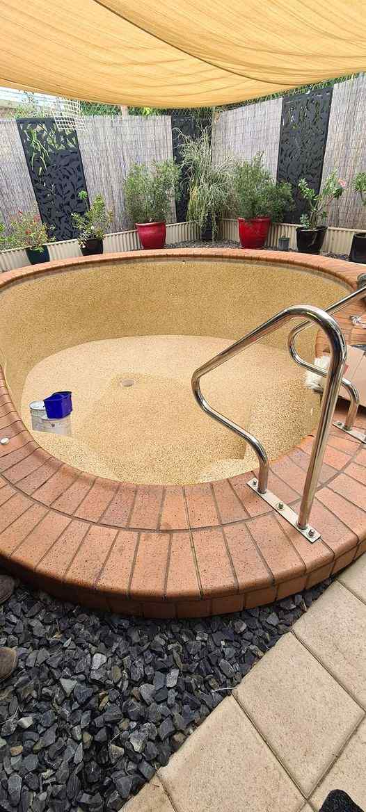 Before Spa Renovation — Quality Pool Resurfacing in Darwin, NT