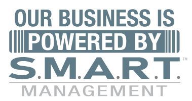 Logo of We Run on S.M.A.R.T. Management.