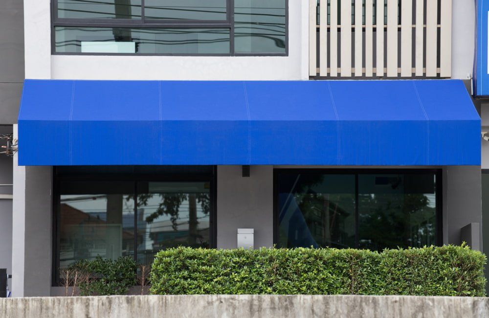 Blue Awning — Shade Fresh in Maitland, NSW