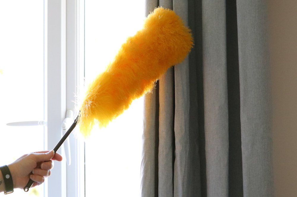 Removing Curtain Dust — Shade Fresh in Bennetts Green, NSW
