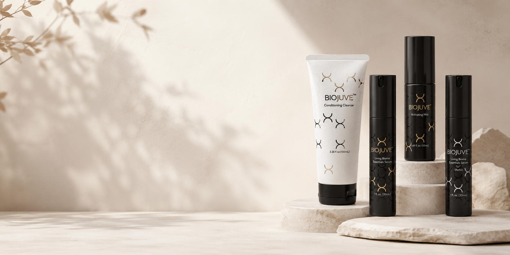 Image of Biojuve products with a white background
