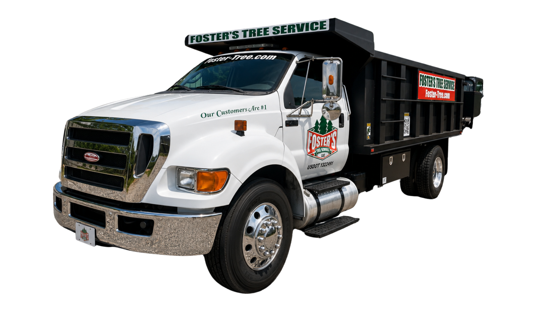 Fosters tree service dump truck
