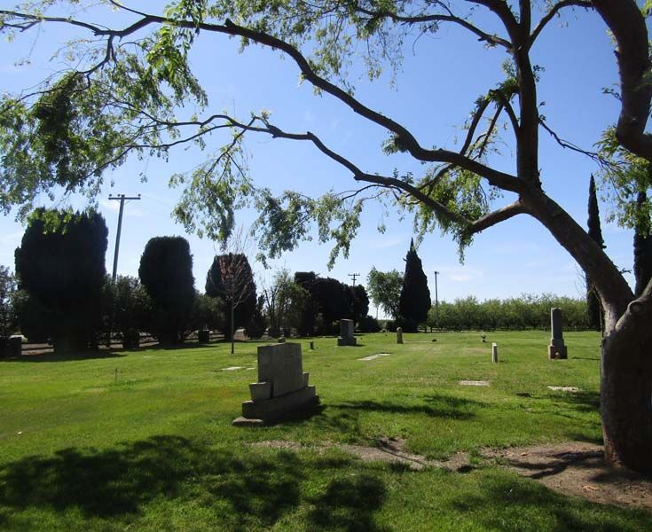 Cemetery near San Joaquin County CA and Stanislaus County CA