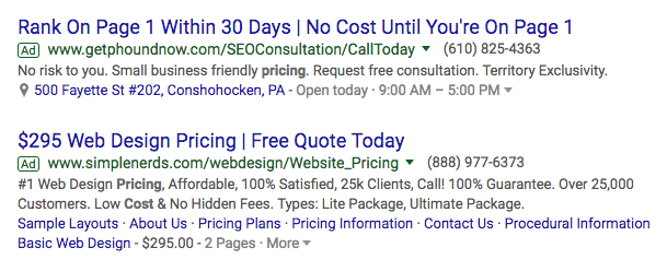 adwords ads