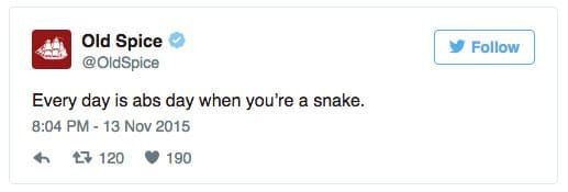 old spice twitter