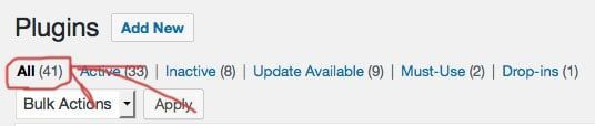too many plugins