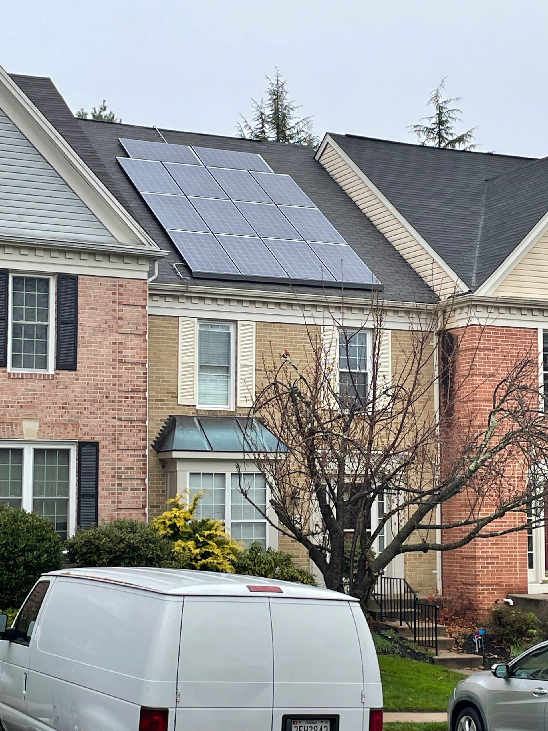 Mays Chapel Timonium MD solar roof install