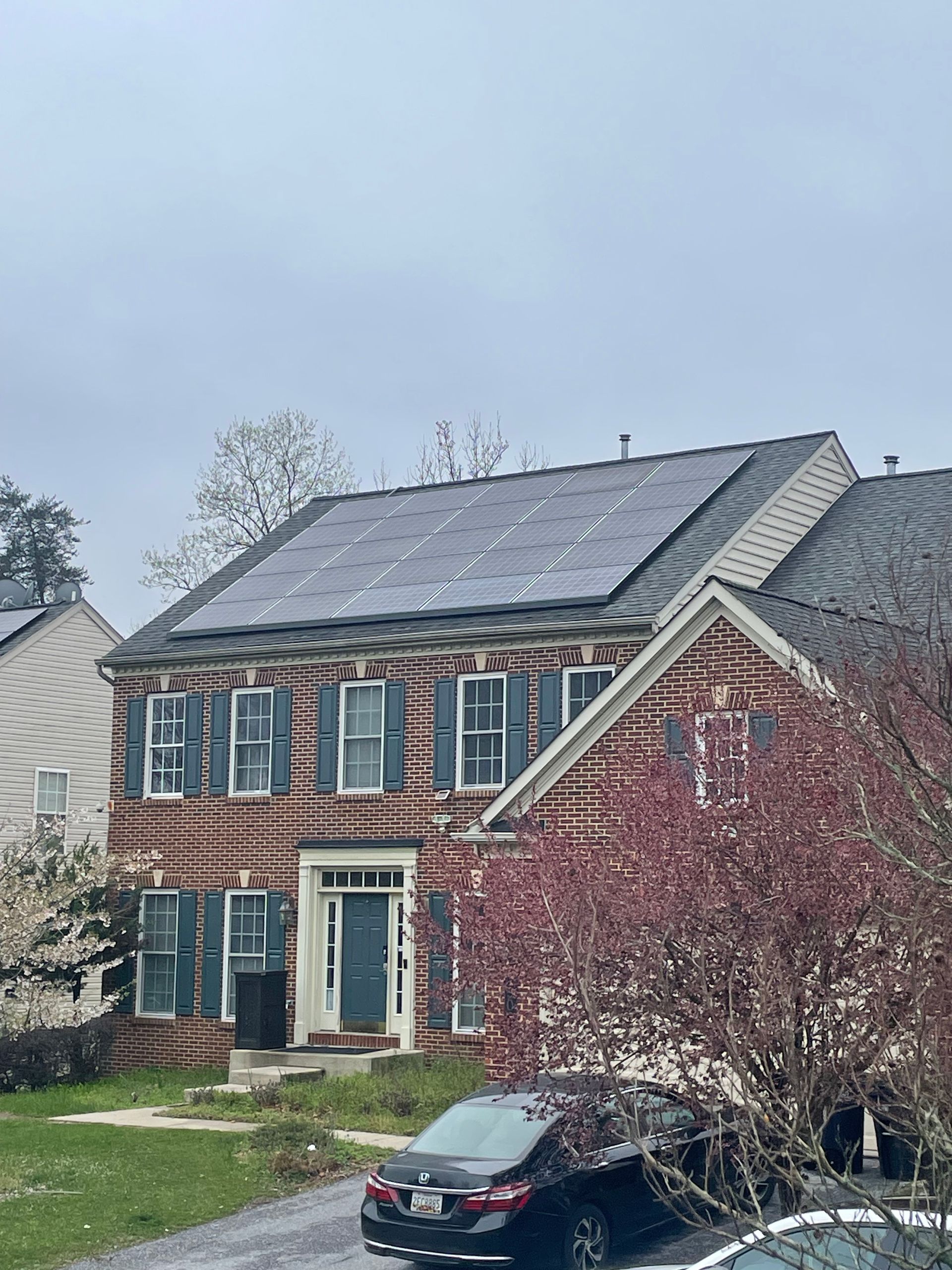 Silver-Spring-MD solar install job