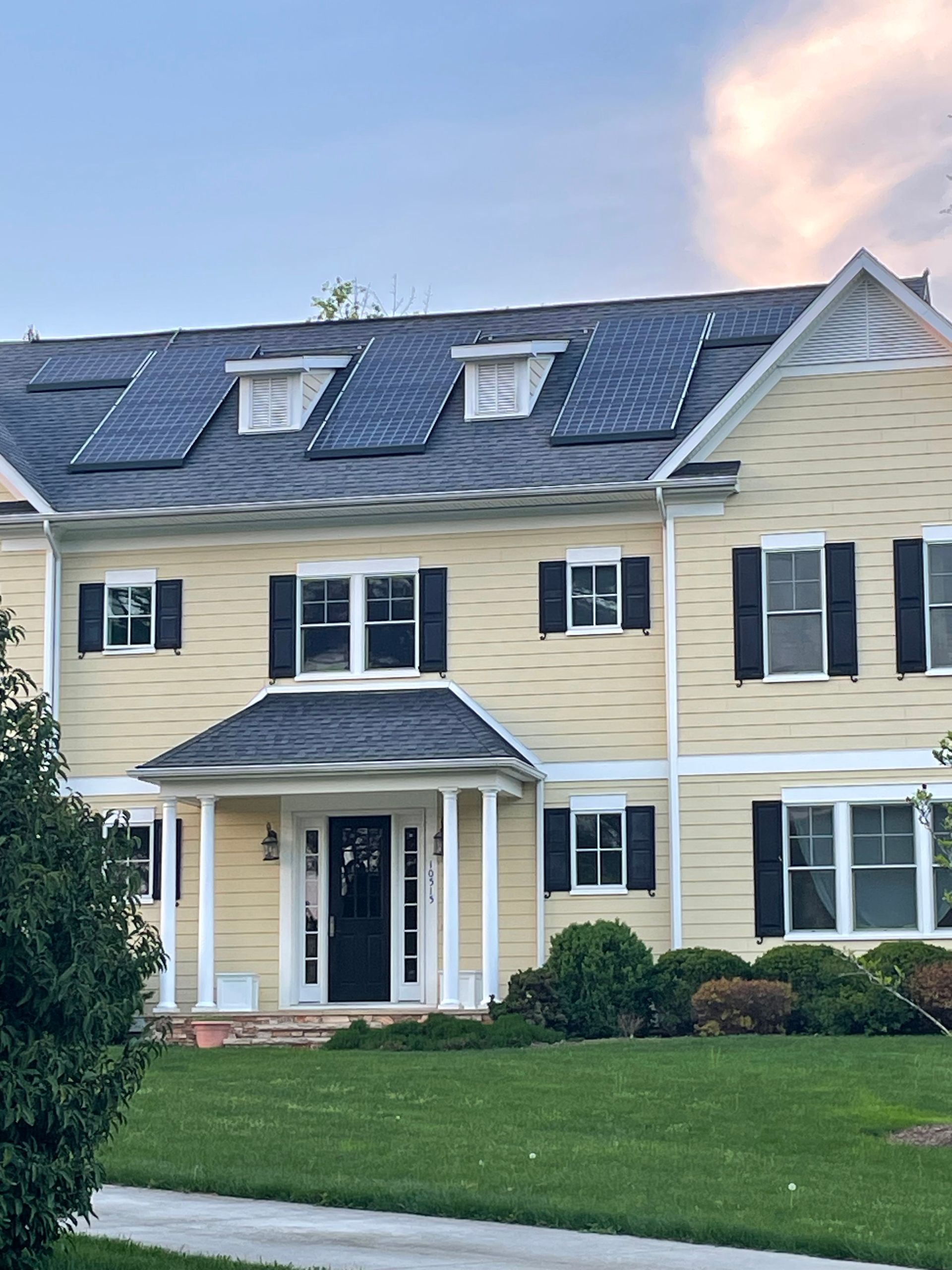 Stevenson MD solar panel roof installation