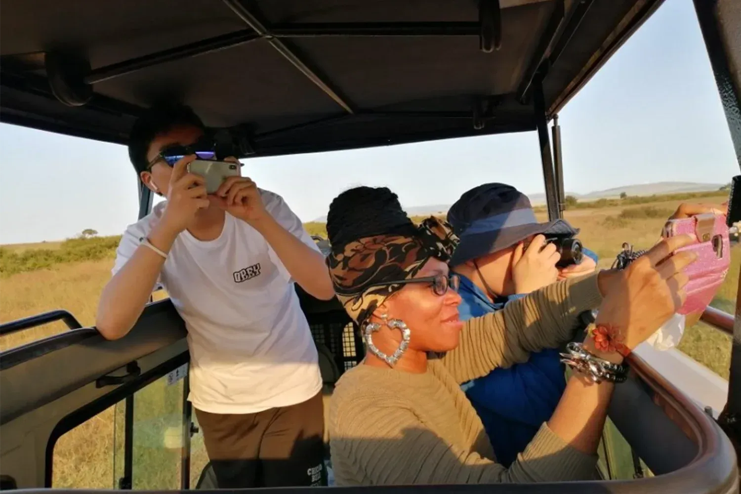 groups on game drive