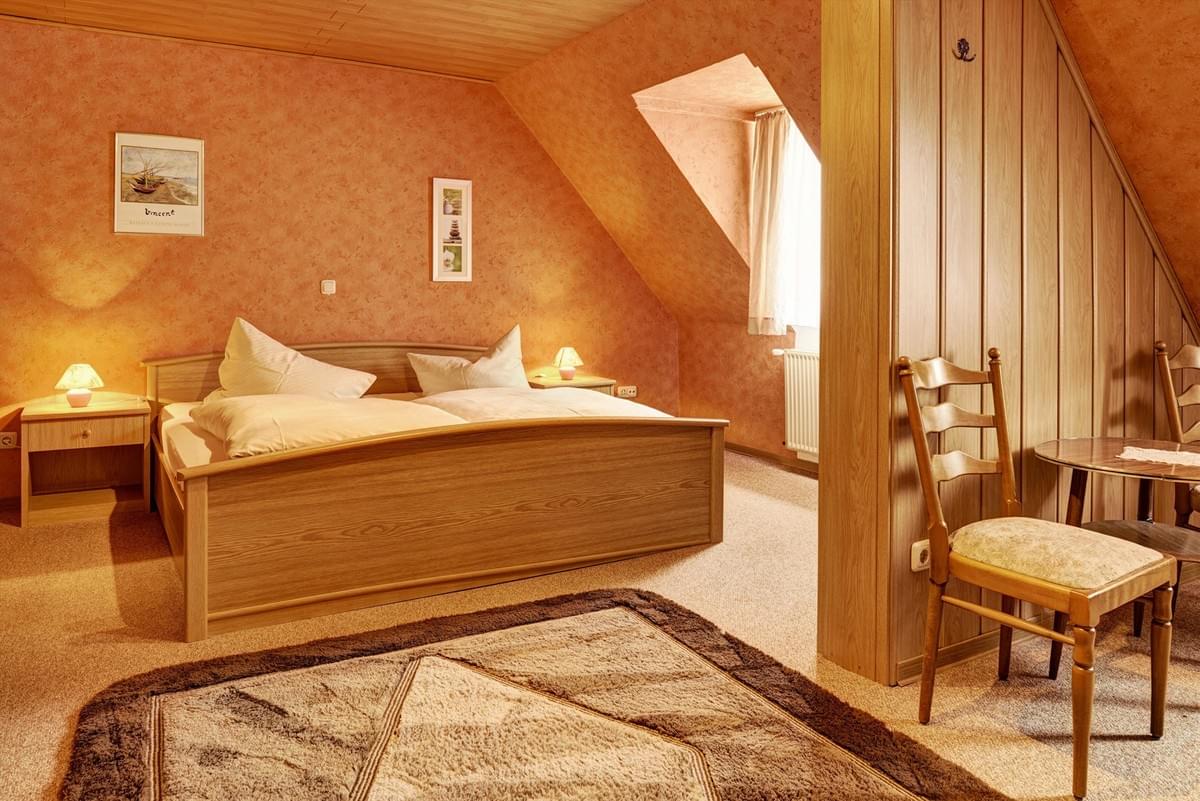 Ansicht Zimmer Bett