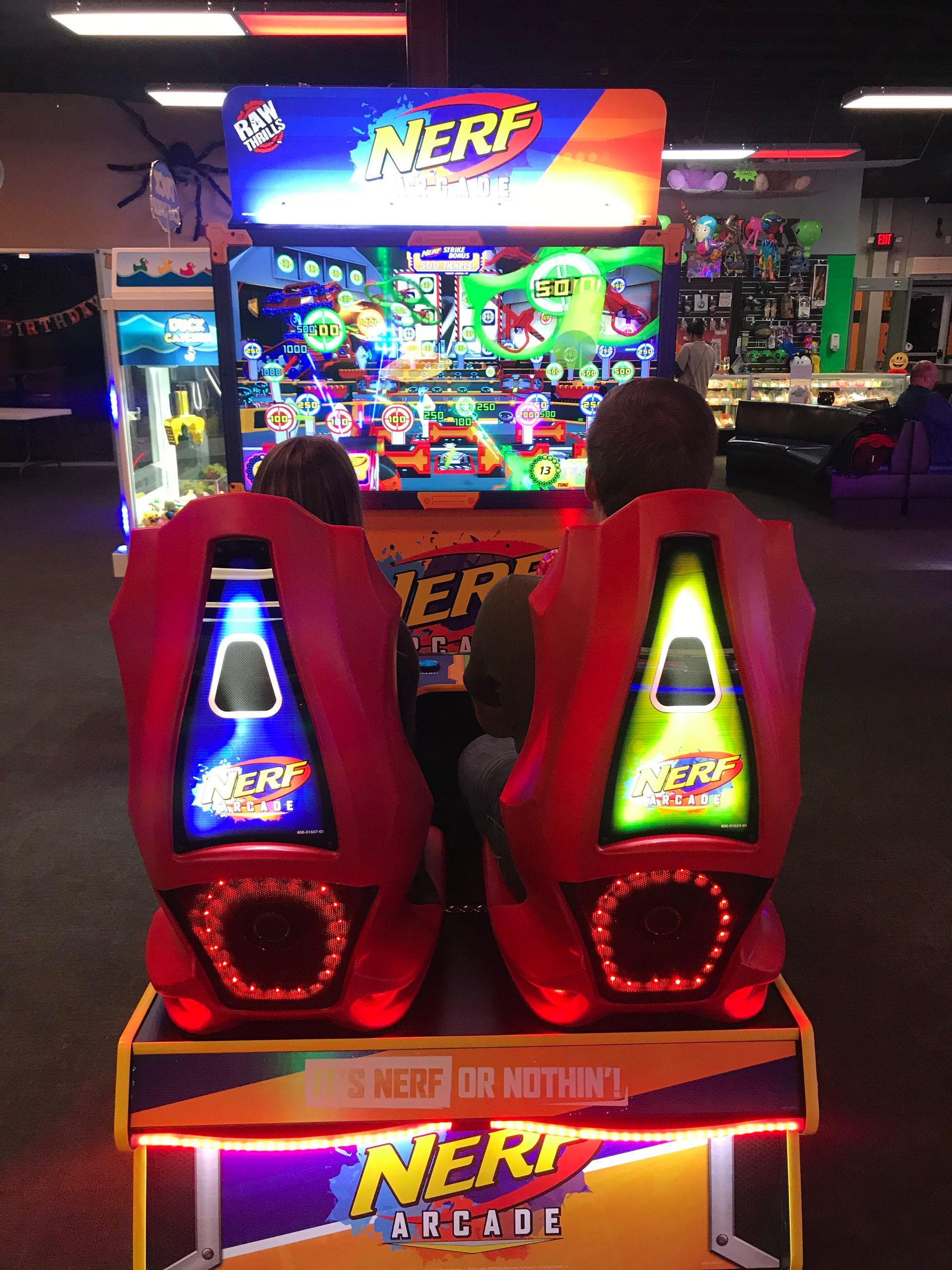 Boys Playing Nerf Arcade — Lexington, KY — Champs Entertainment Complex