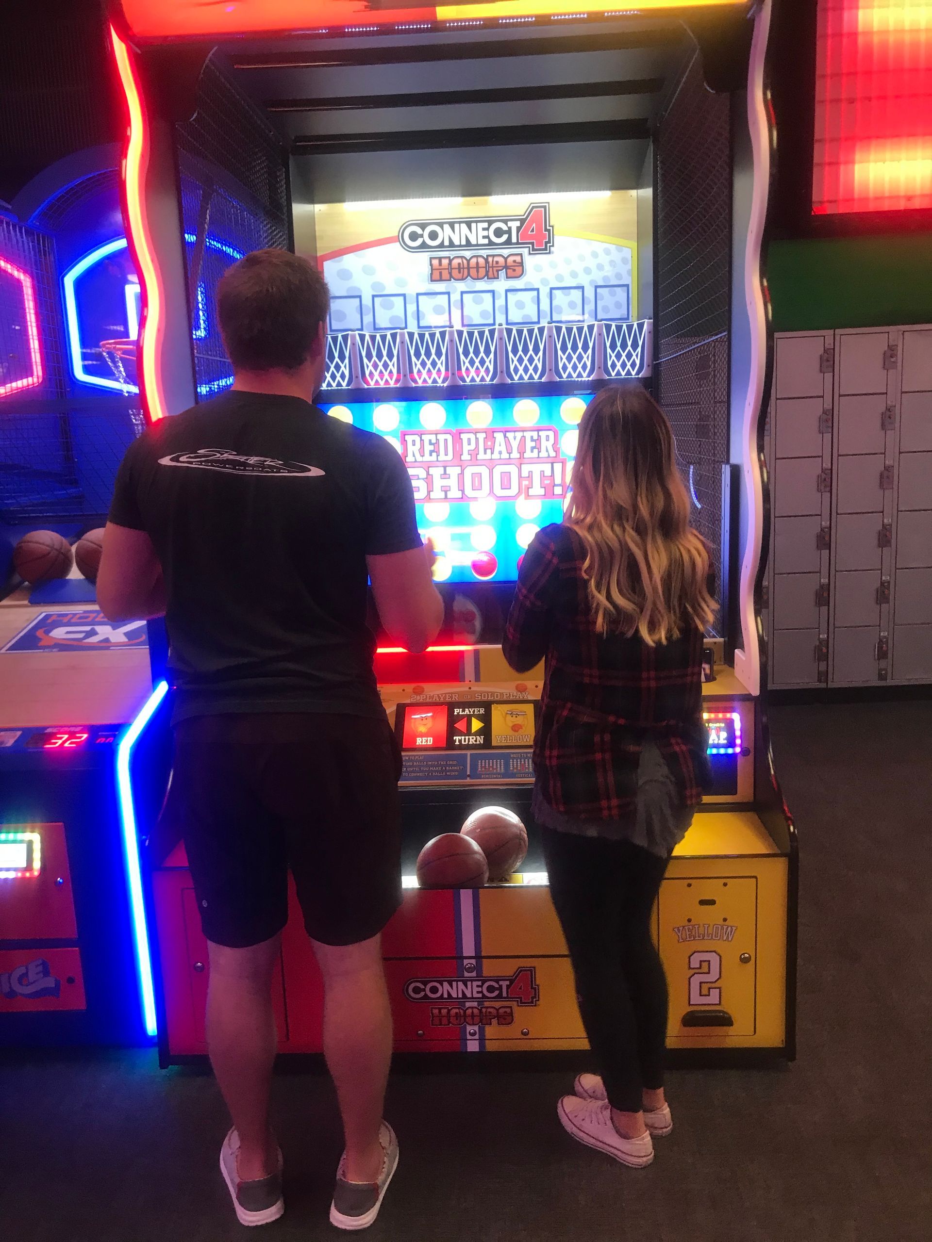 Connect 4 Hoops Arcade — Lexington, KY — Champs Entertainment Complex