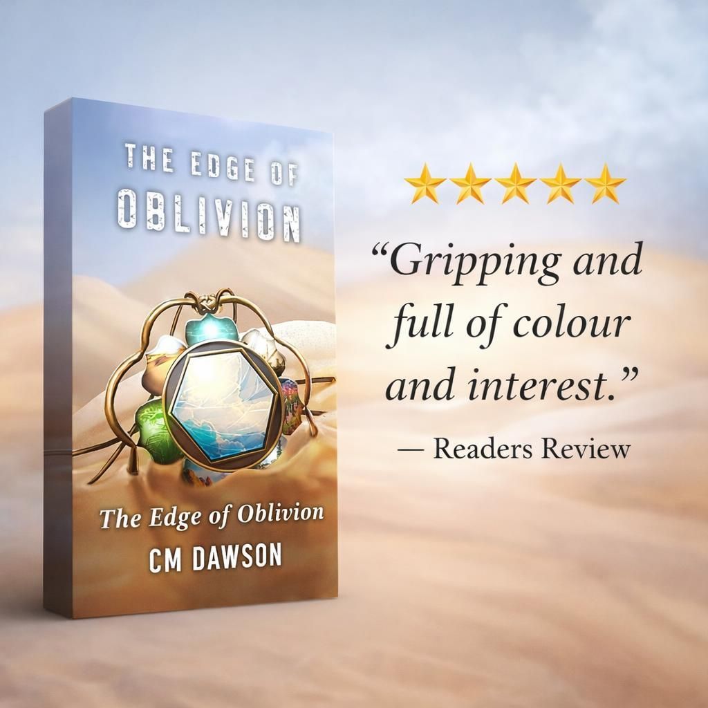 The Edge of Oblivion book with reader quote