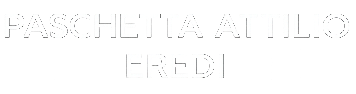 PASCHETTA ATTILIO EREDI white text logo.