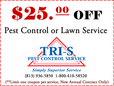 Lawn or Pest Control Coupon $25 OFF Lawn or Pest Control Contract