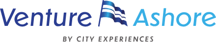 venture ashore logo The logo for venture ashore by city experiences