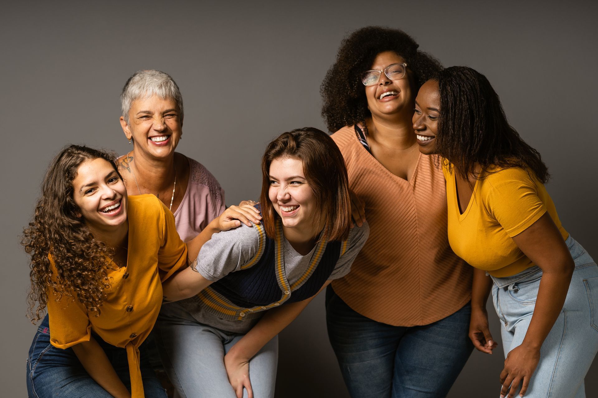 Group of Playful Women in Studio — Houma, LA — Dr. Charon Gentile and Heather