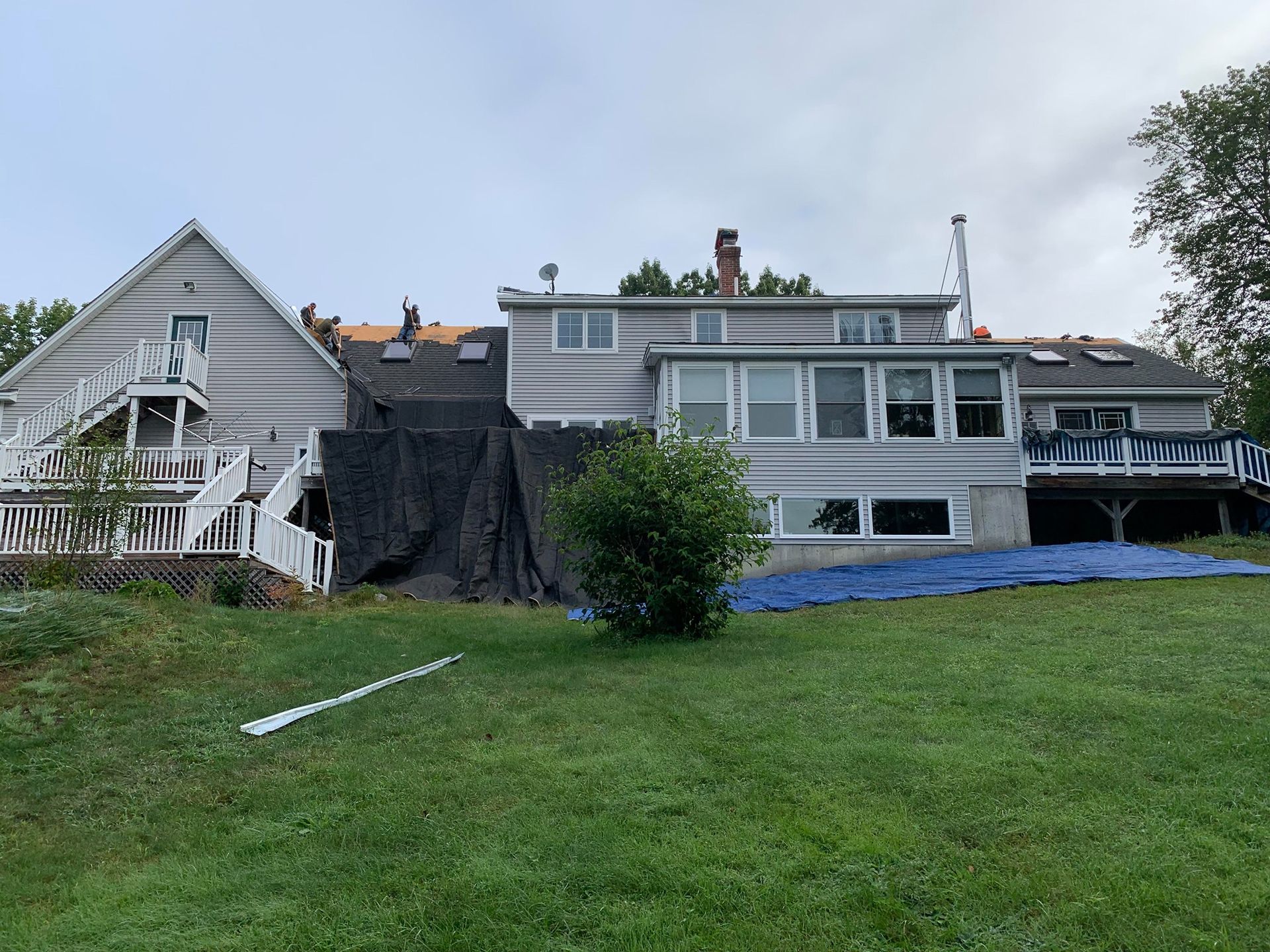 Roof in New Castle Maine