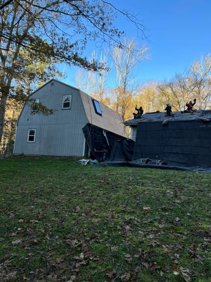 Roof in New Castle Maine
