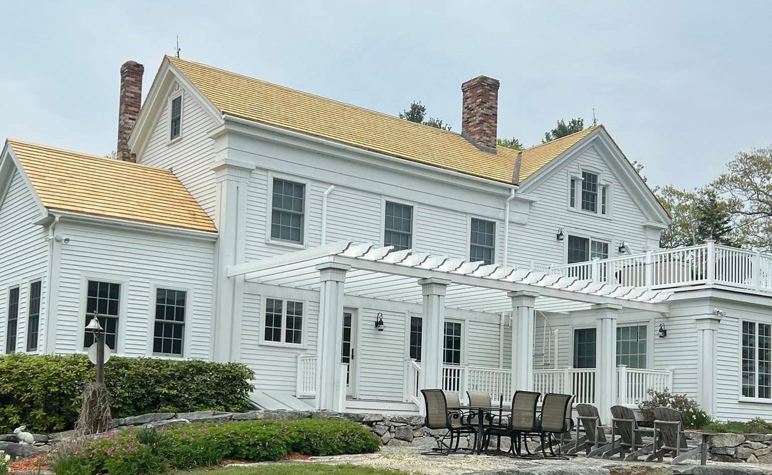 house with cedar shingles