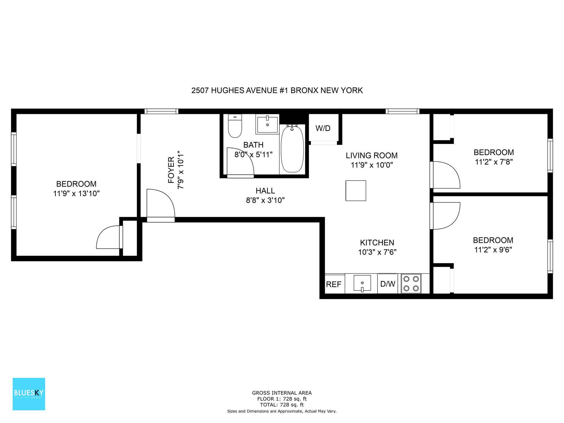 A black and white floor plan of a house.