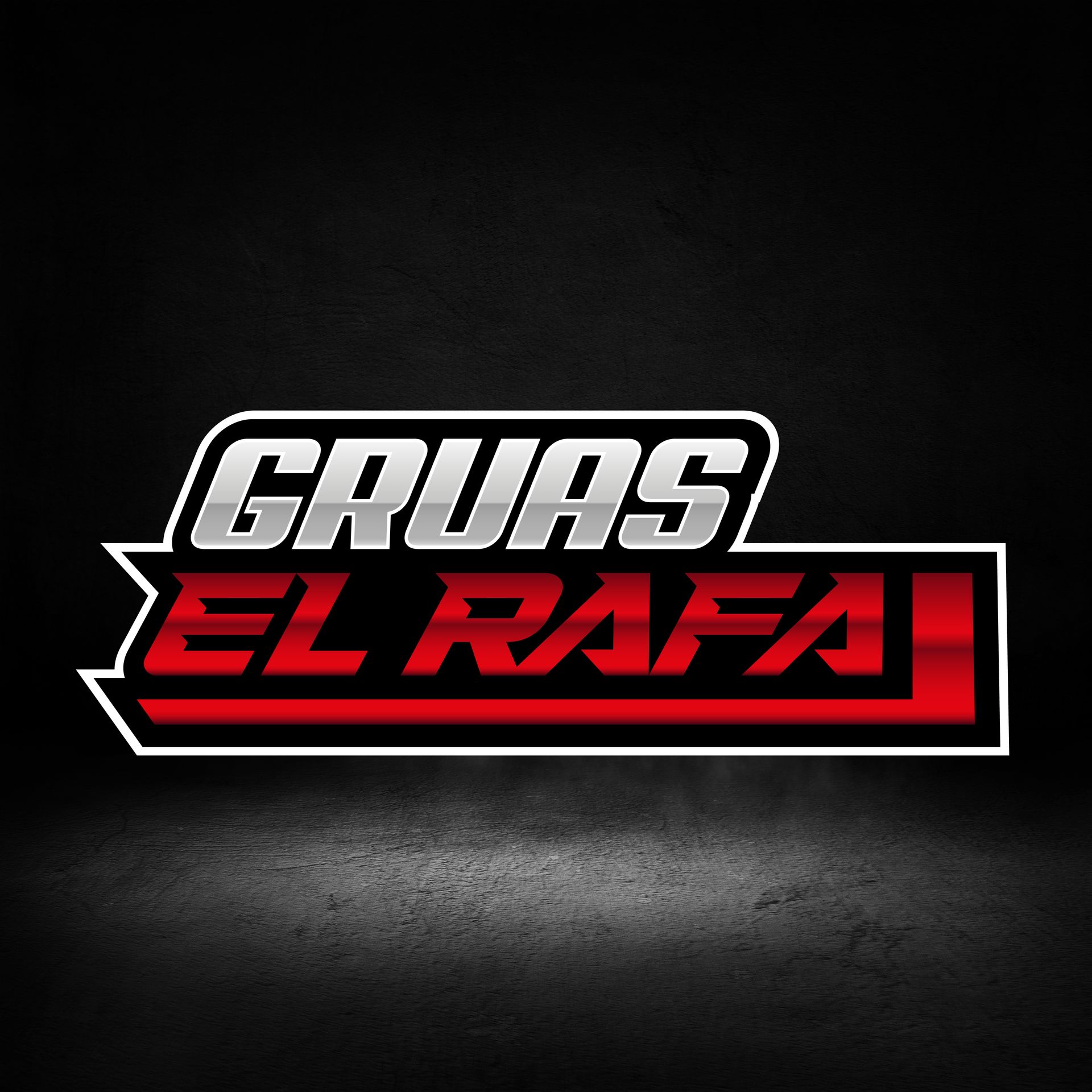 Logotipo de la empresa de grúas 