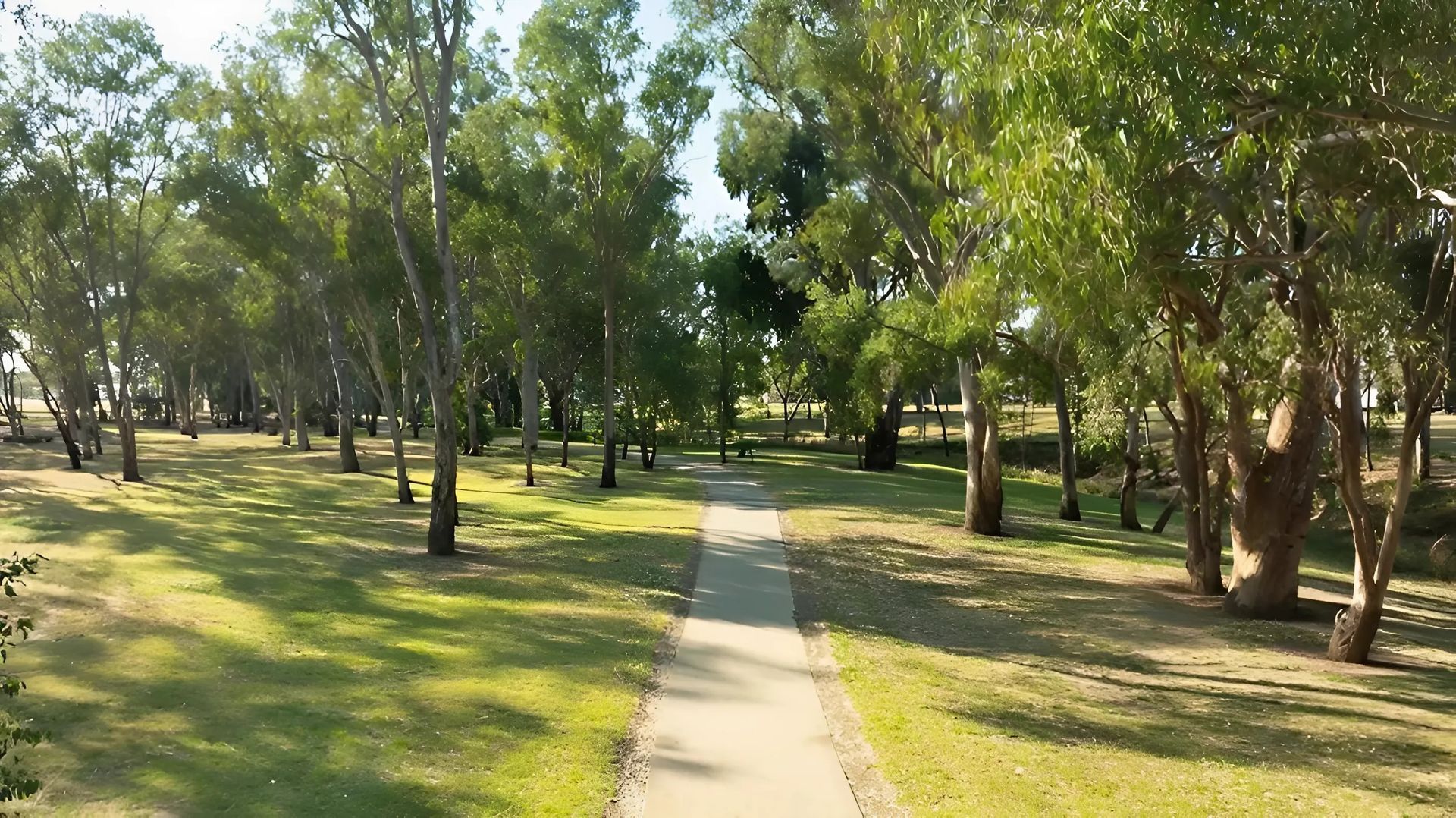 Park and walking trails Roma