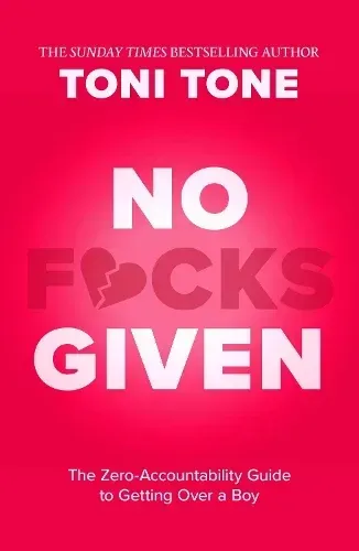 Book cover with red background, white text: 