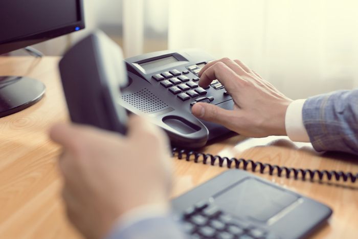 Client Dialing on the Phone