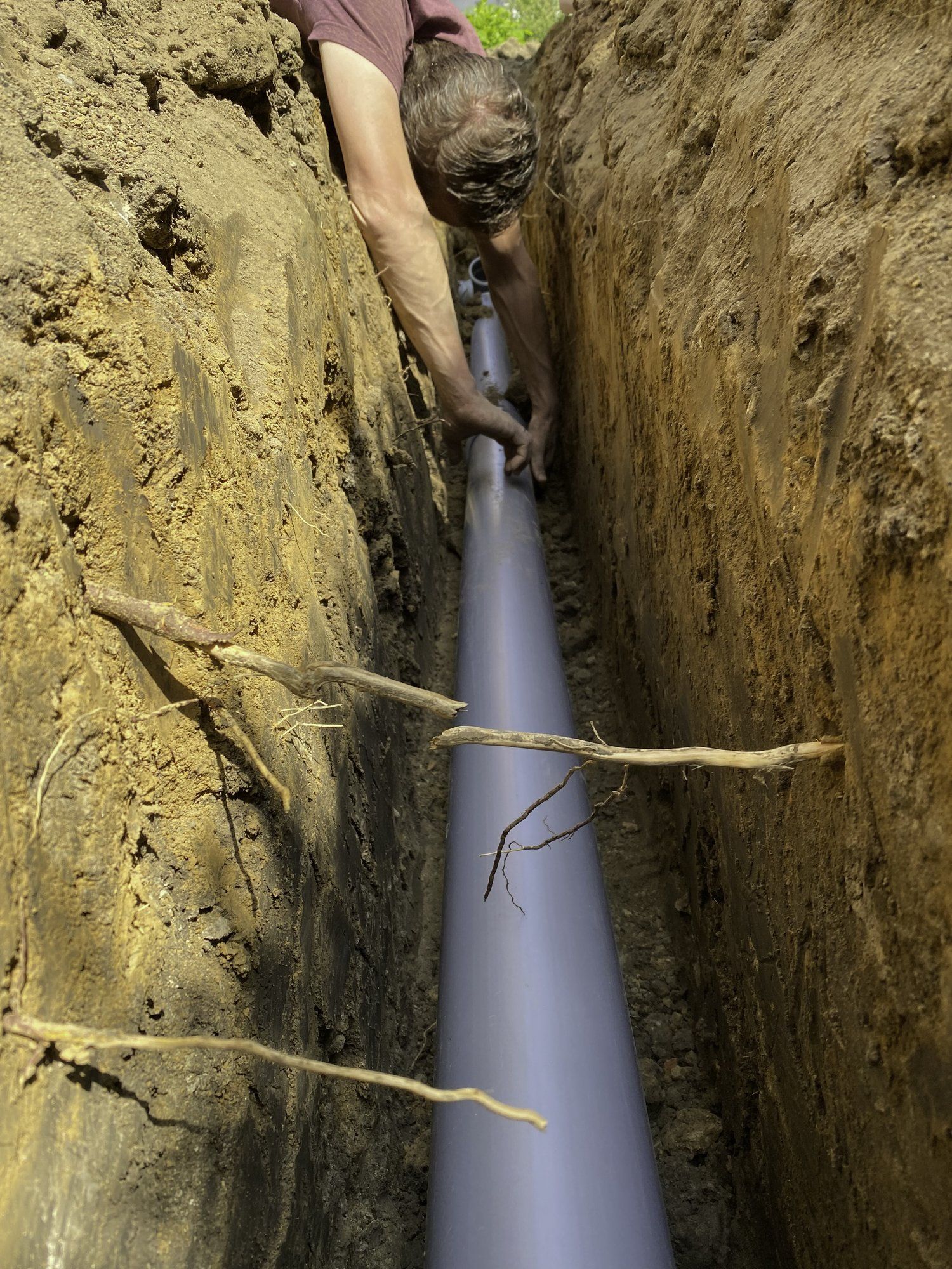 Leaking Sewer Pipe – Melbourne, VIC – Catco Plumbing