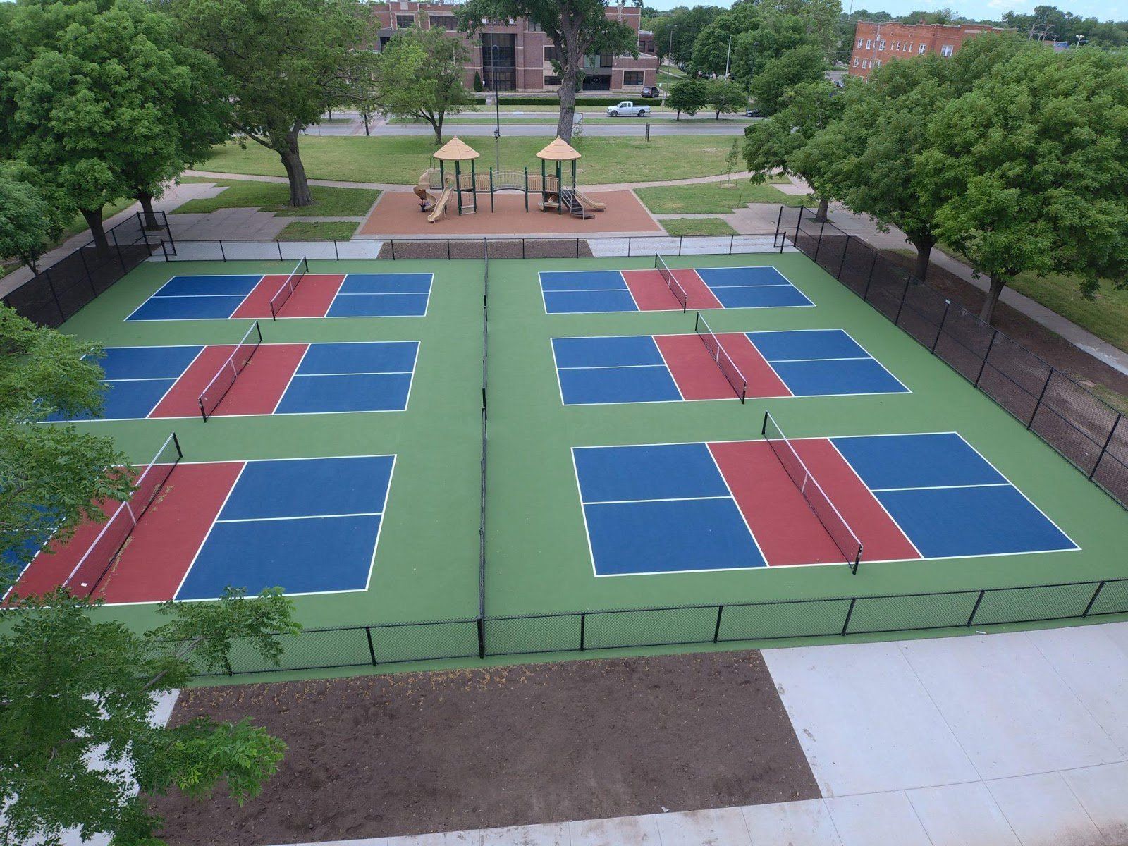multiple sport courts