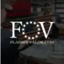 A logo for a company called flags of valor.