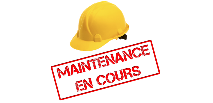 Site en cour de maintenance