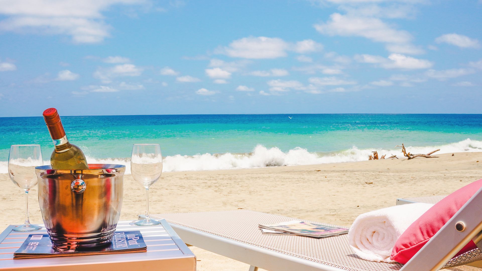 Beachfront setting at La Puesta Sayulita