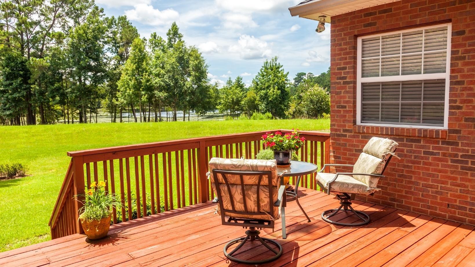 wood deck