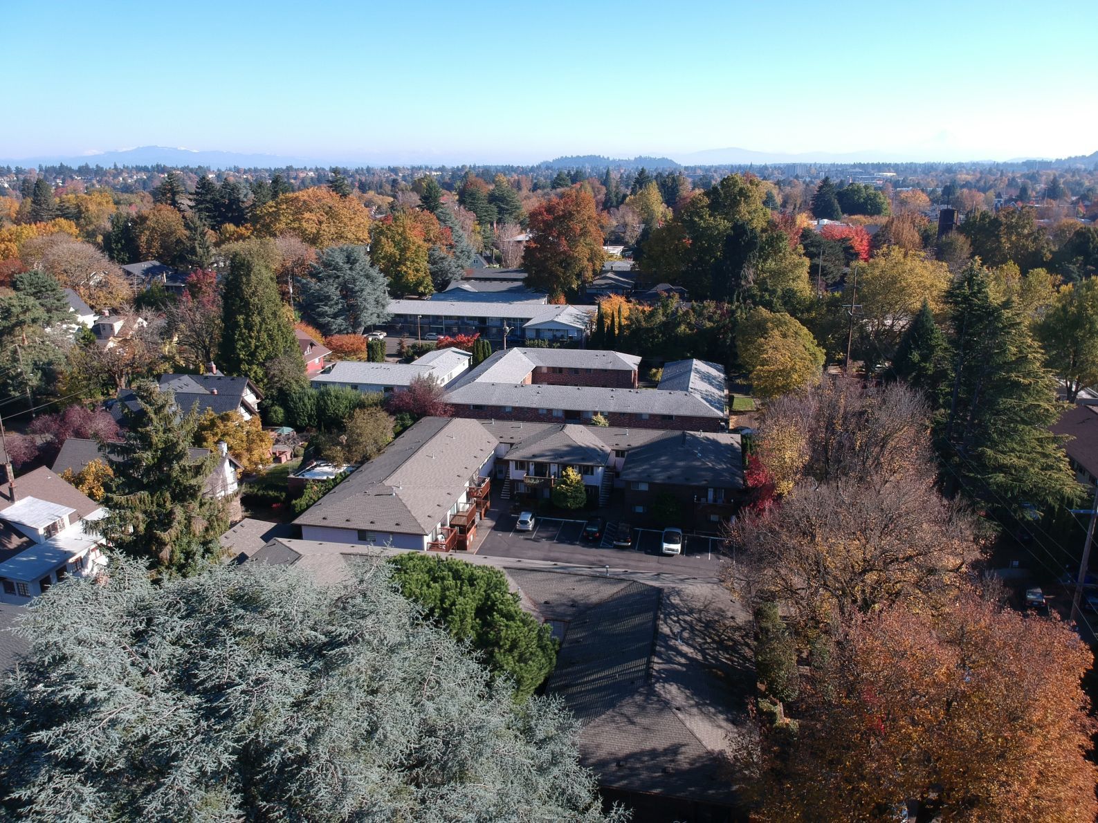Irvington Court aerial