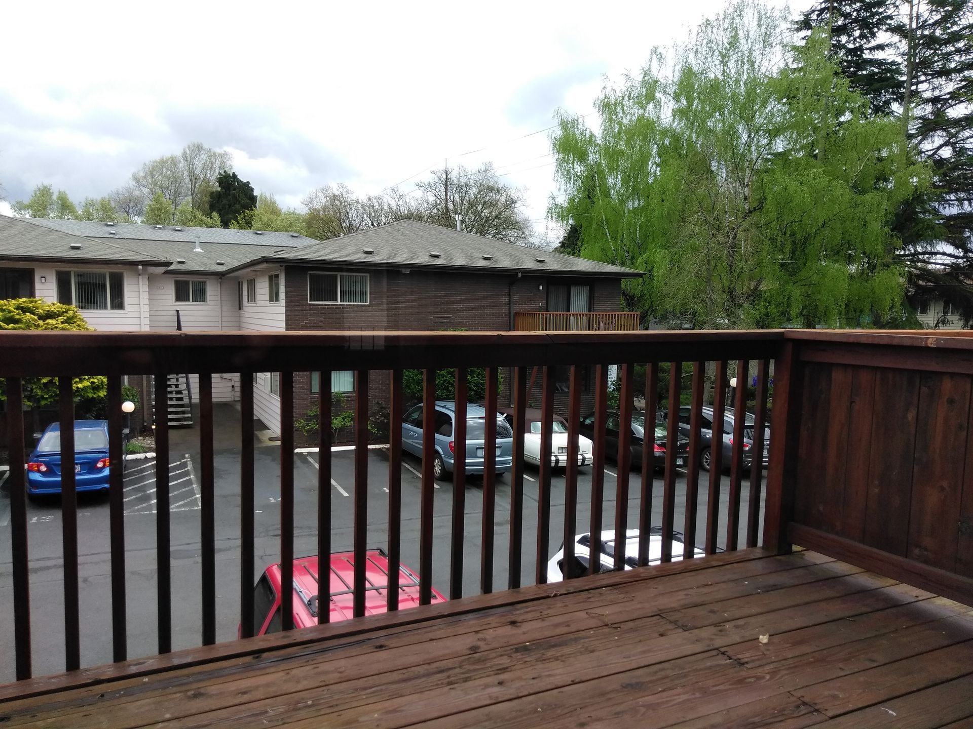 Irvington Plaza balcony