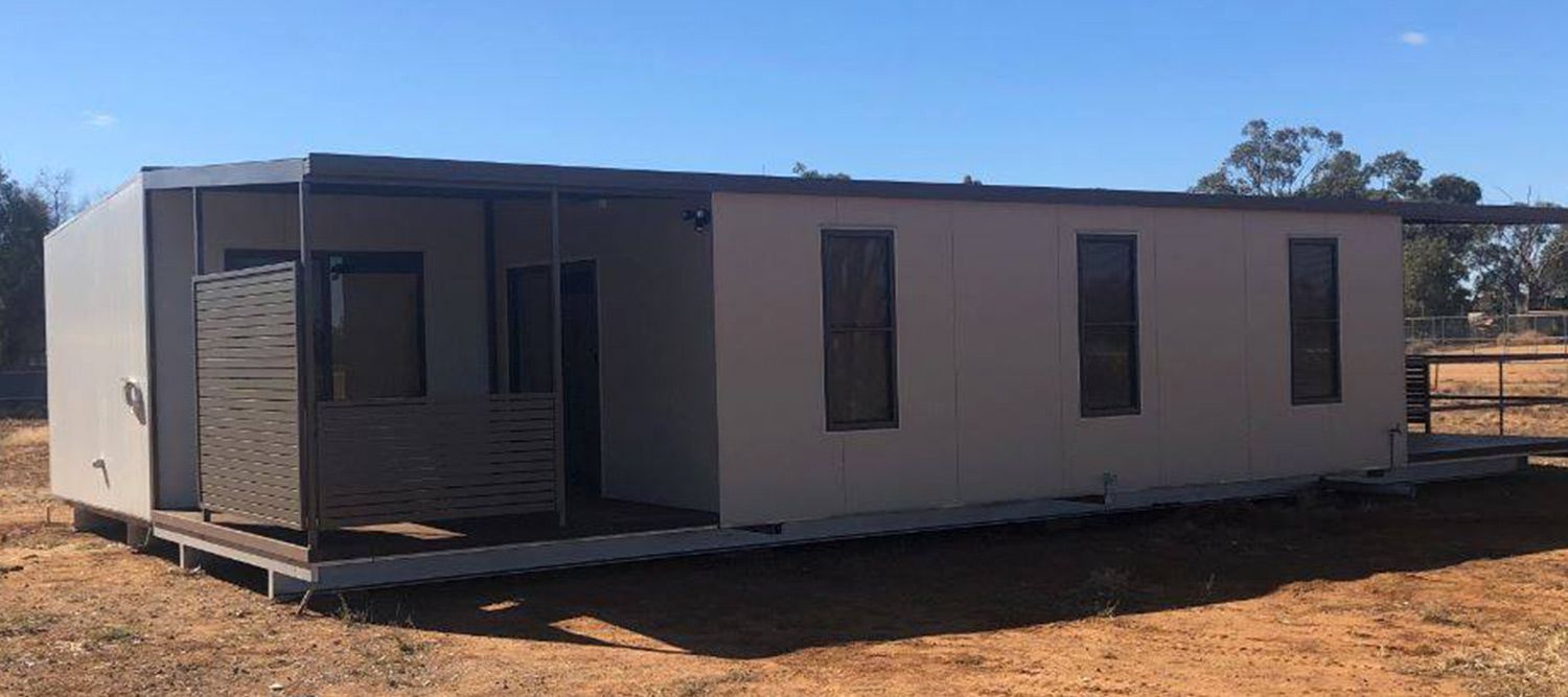 Transportable House With Spacious Glass Windows Providing Ample Natural Light — OSM Transportables In Dubbo, NSW