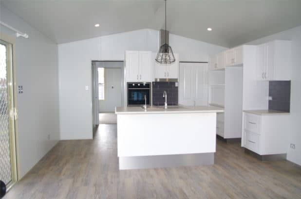 Kitchen Area of a Portable House, Equipped for Convenient and Functional Use — OSM Transportables In Dubbo, NSW
