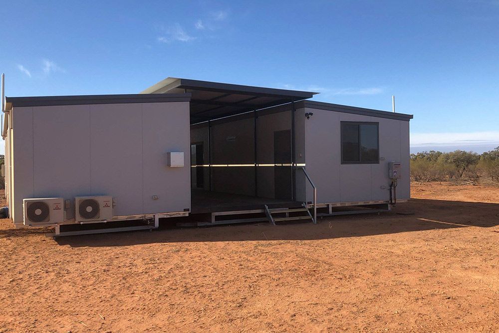 Commercial Building With Air Conditioning Installed, Perfect for Your Business Needs — OSM Transportables In Dubbo, NSW