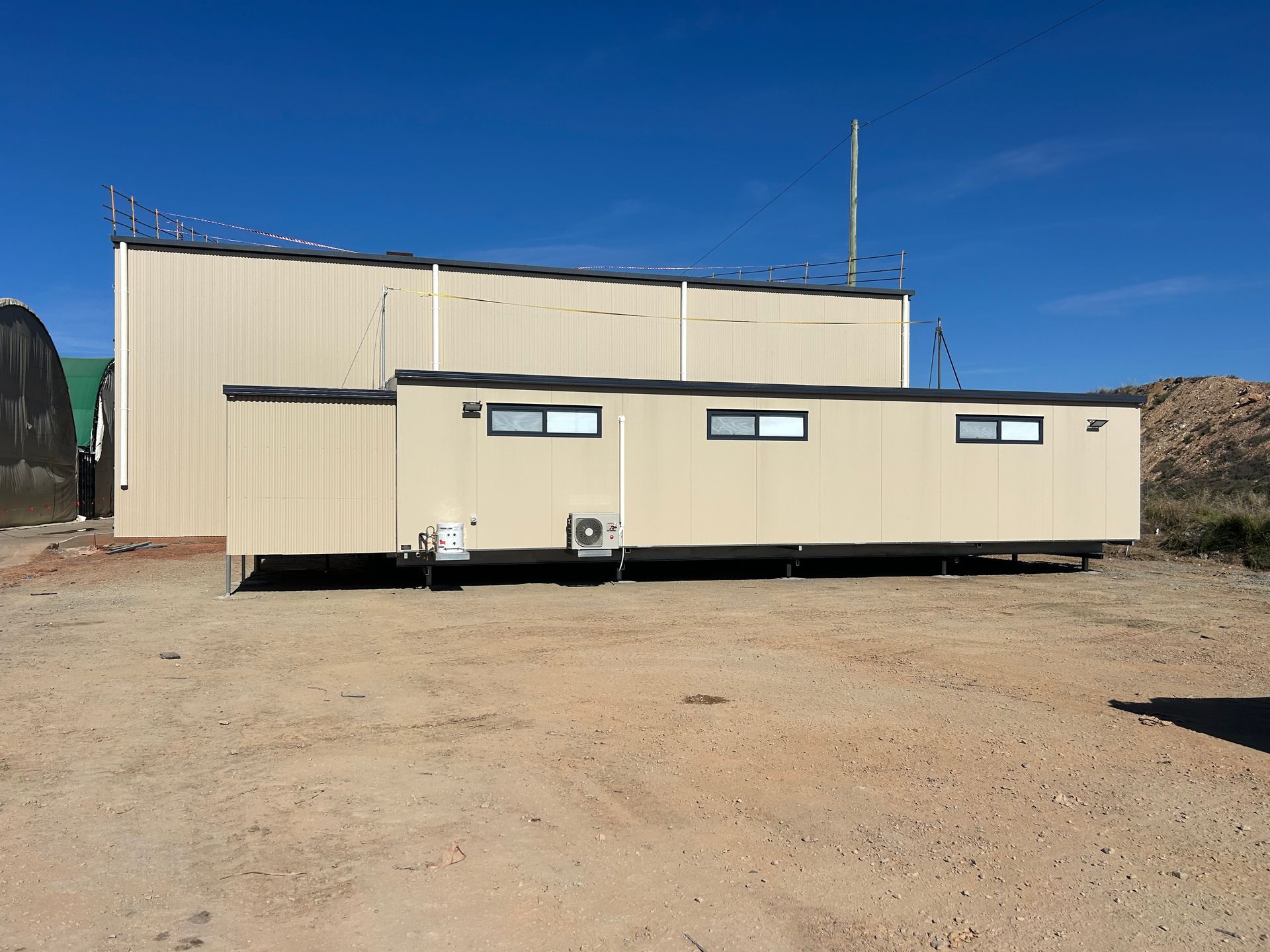 Transportable Commercial Building Featuring a Well-equipped Kitchen — OSM Transportables In Dubbo, NSW