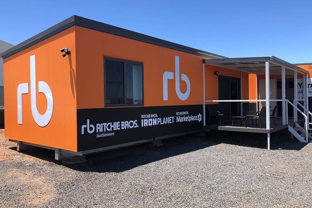 An Orange Ritchie Bros — OSM Transportables In Dubbo, NSW
