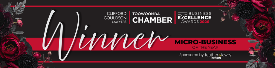 Winner Micro-Business of the Year 2026 - Toowoomba Chamber Business Excellence Awards