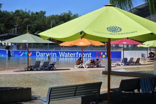 Darwin Waterfront Lagoon — Zen Luxury Retreats in Darwin City, NT