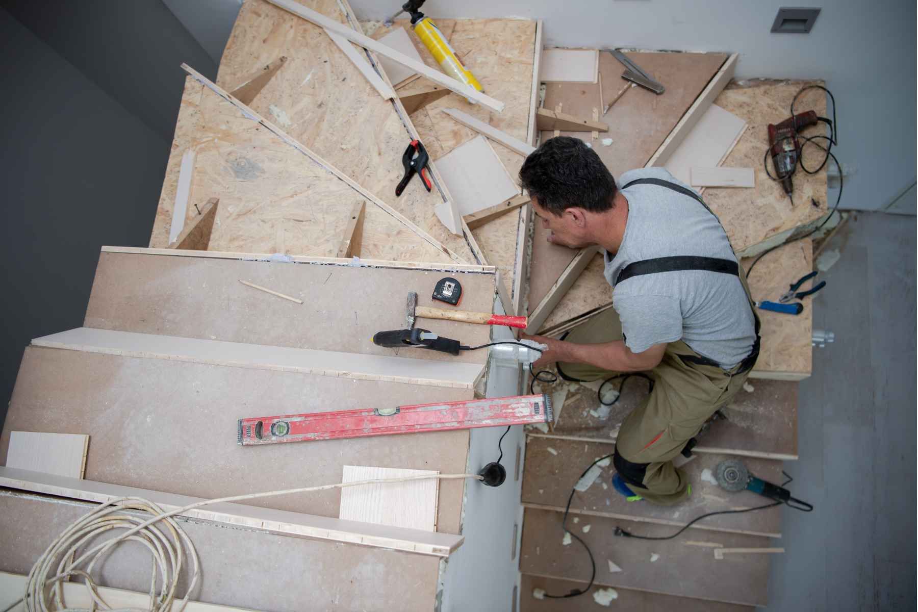 stairs installation